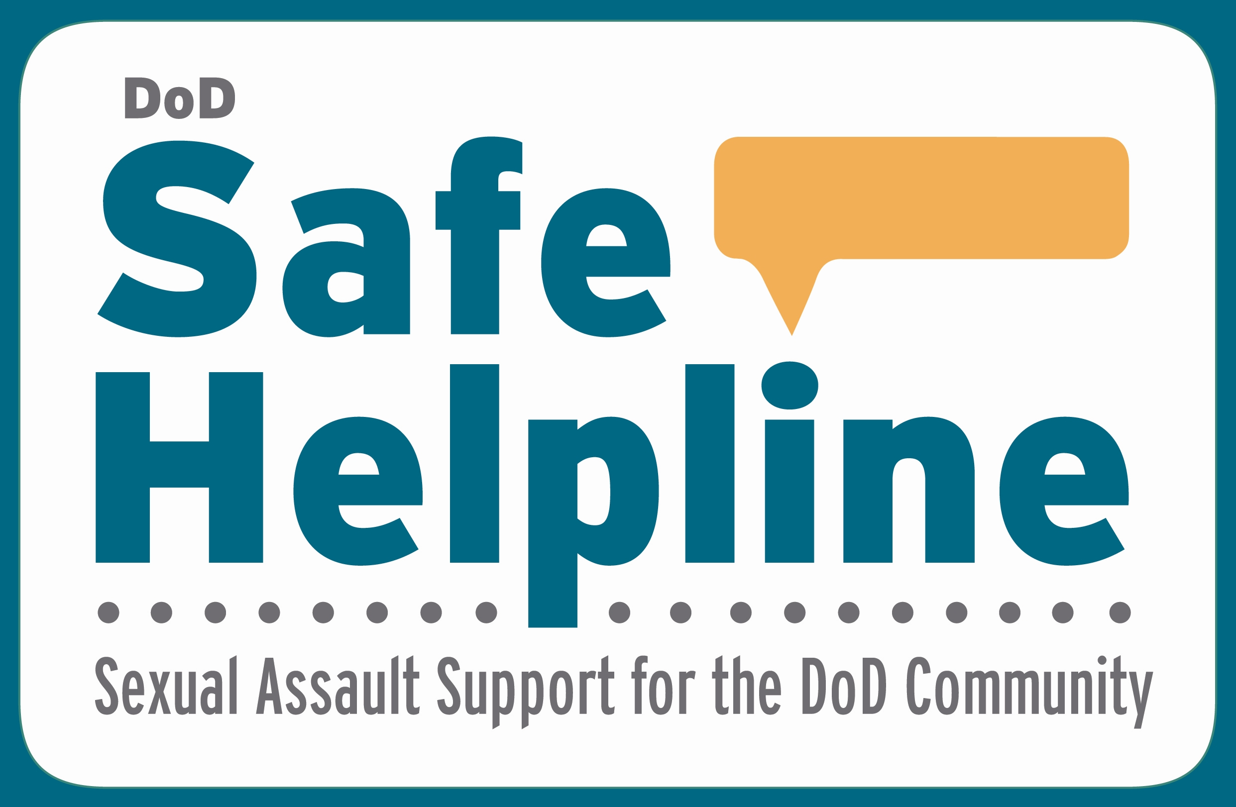DOD Safe Helpline graphic